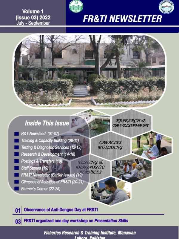 FR&TI Newsletter Volume 3, 2022