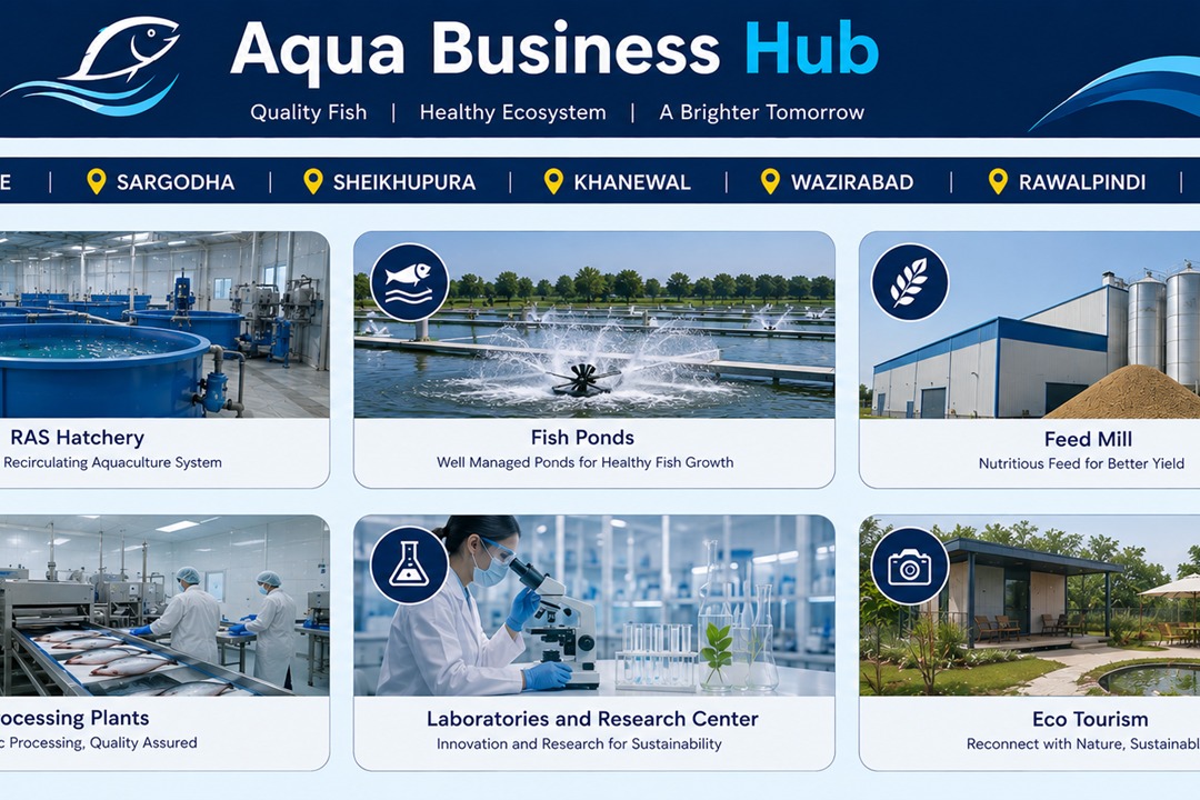 Establishment of Aqua Business Hubs in Punjab